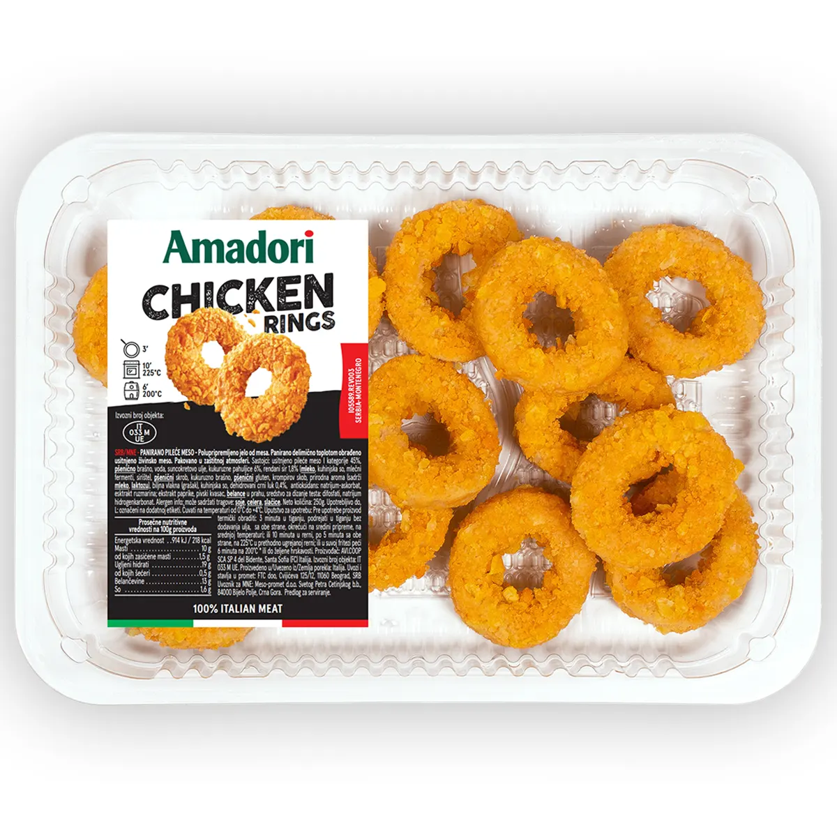 Chicken Rings u MAP pakovanju od 270g